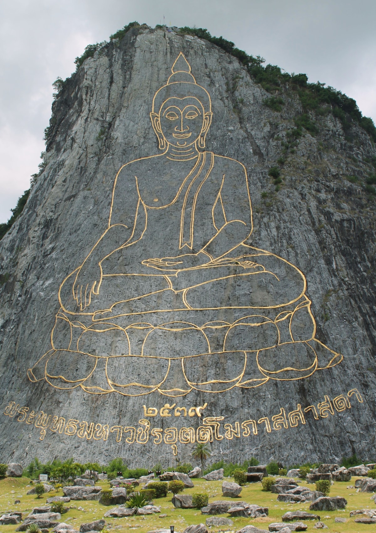 Buddha Mountain (Khao Chi Chan) in Sattahip District, Chon Buri, Thailand