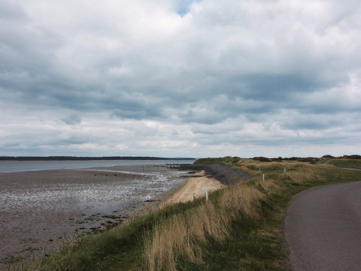 Clouds over the Estuary of the River Eden in St Andrews, Fife, Scotland