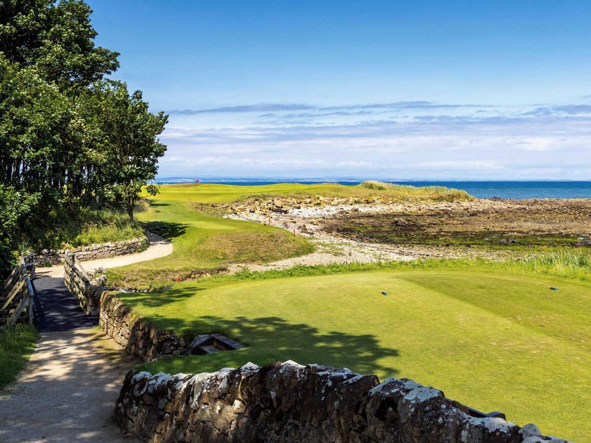 Kingsbarns Golf Links on the east coast of Fife, Scotland