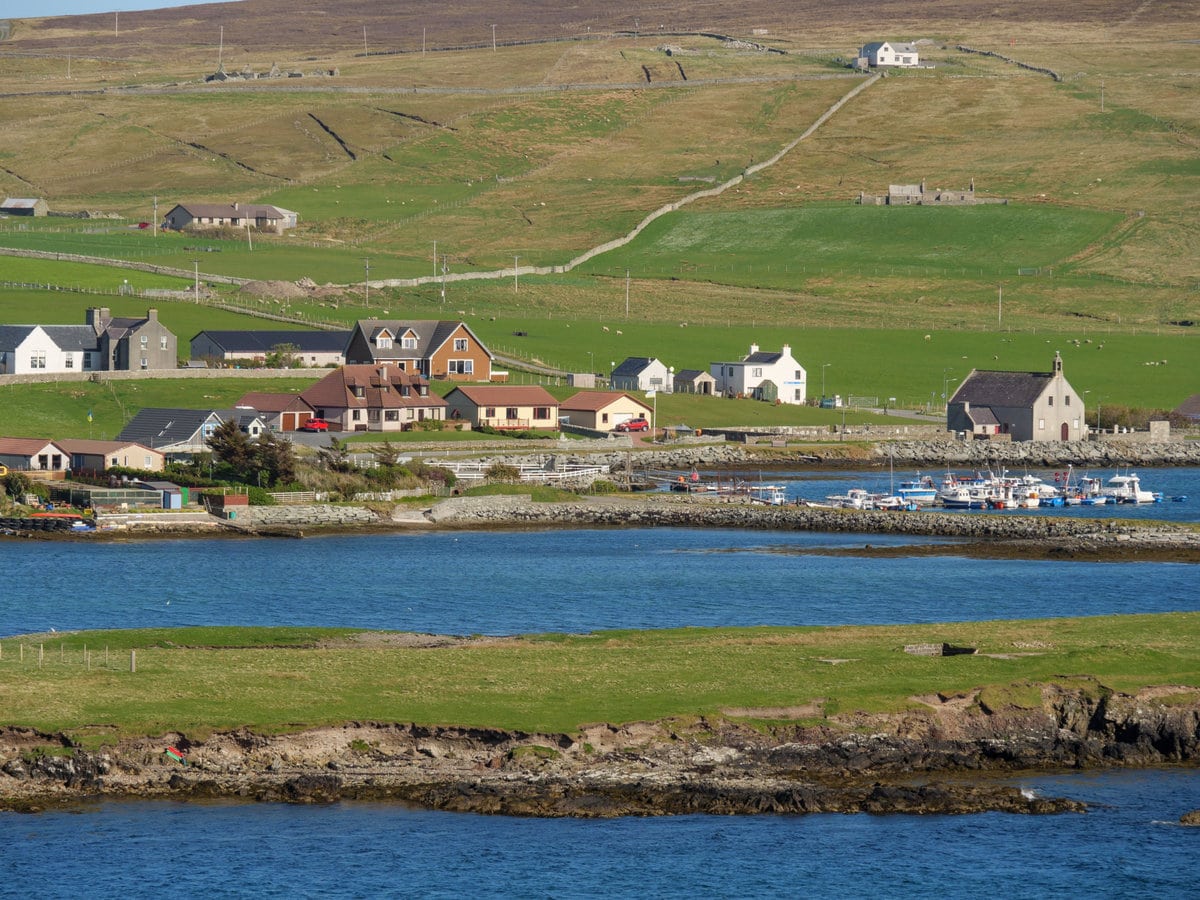 Lerwick in Scotland's Shetland Islands