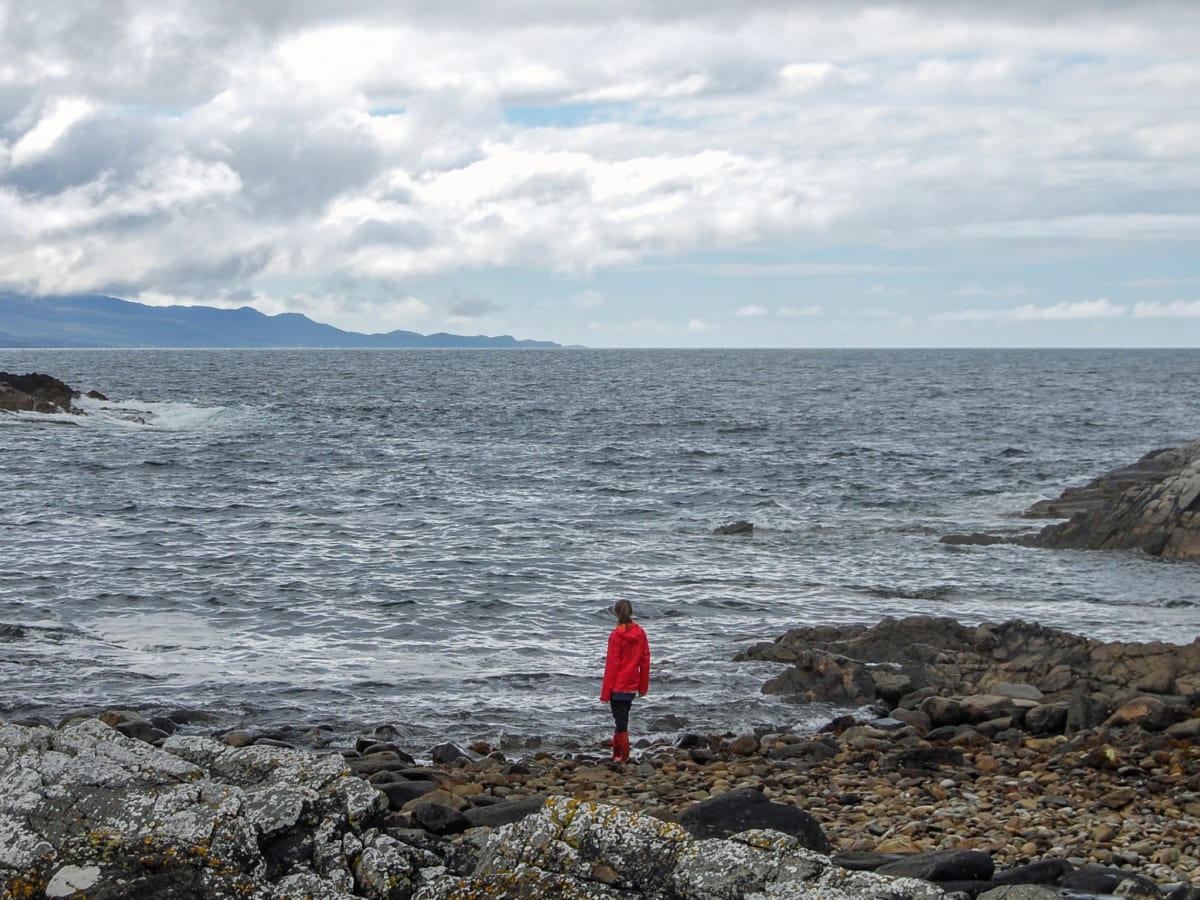 Samalaman Beach in Moidart, Scotland