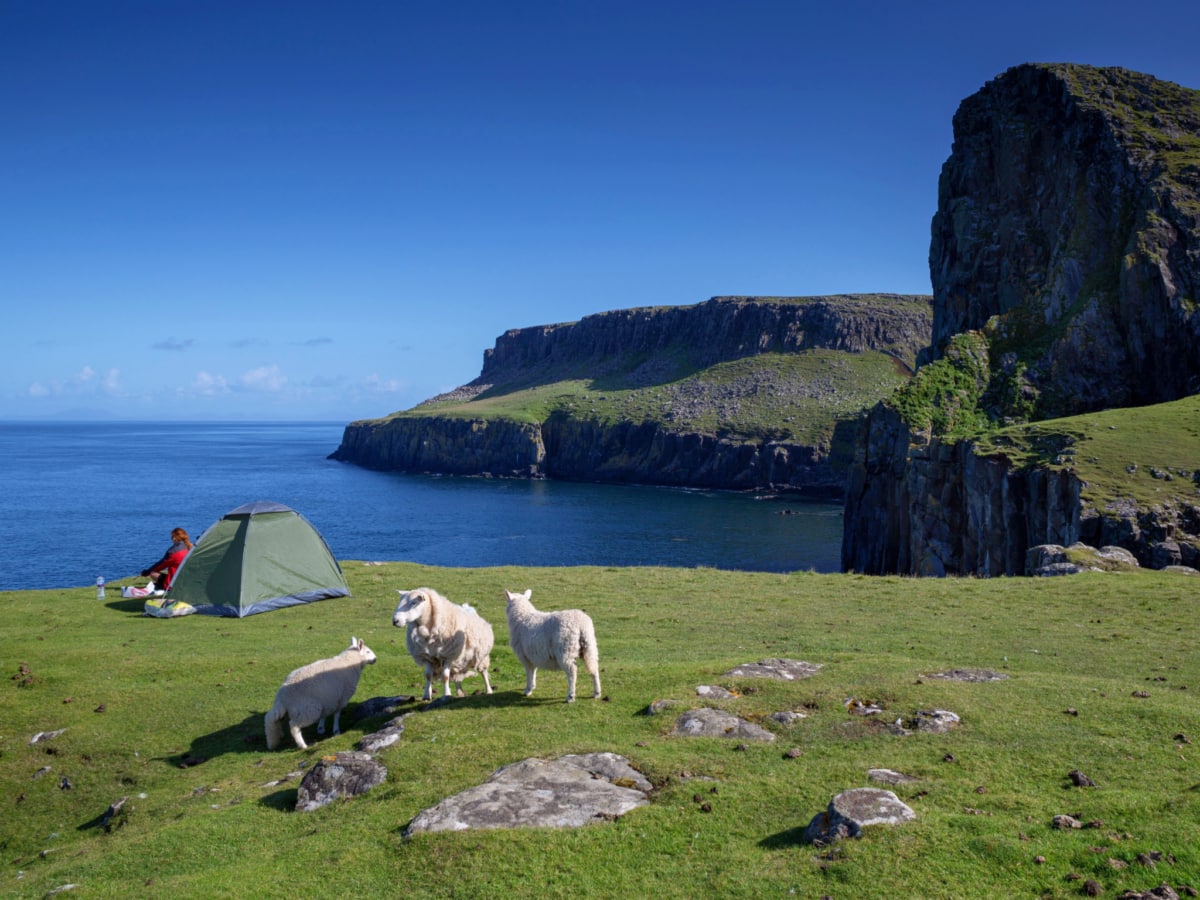 Best campsites on Skye for camping & glamping