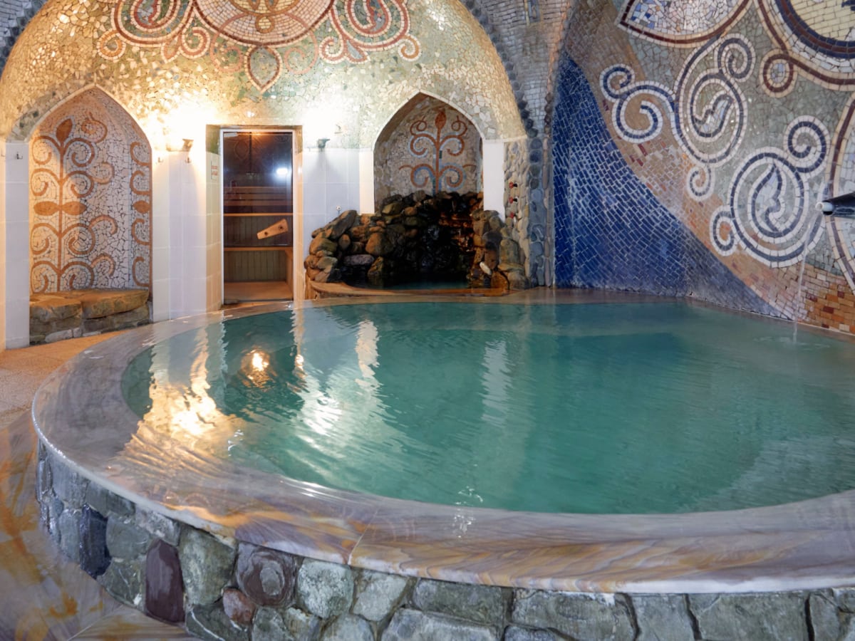 Sulfur bath interior in Tbilisi, Georgia