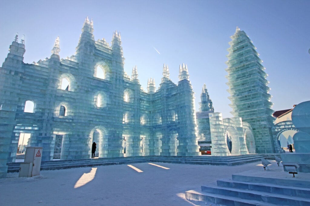 Harbin in winter, China