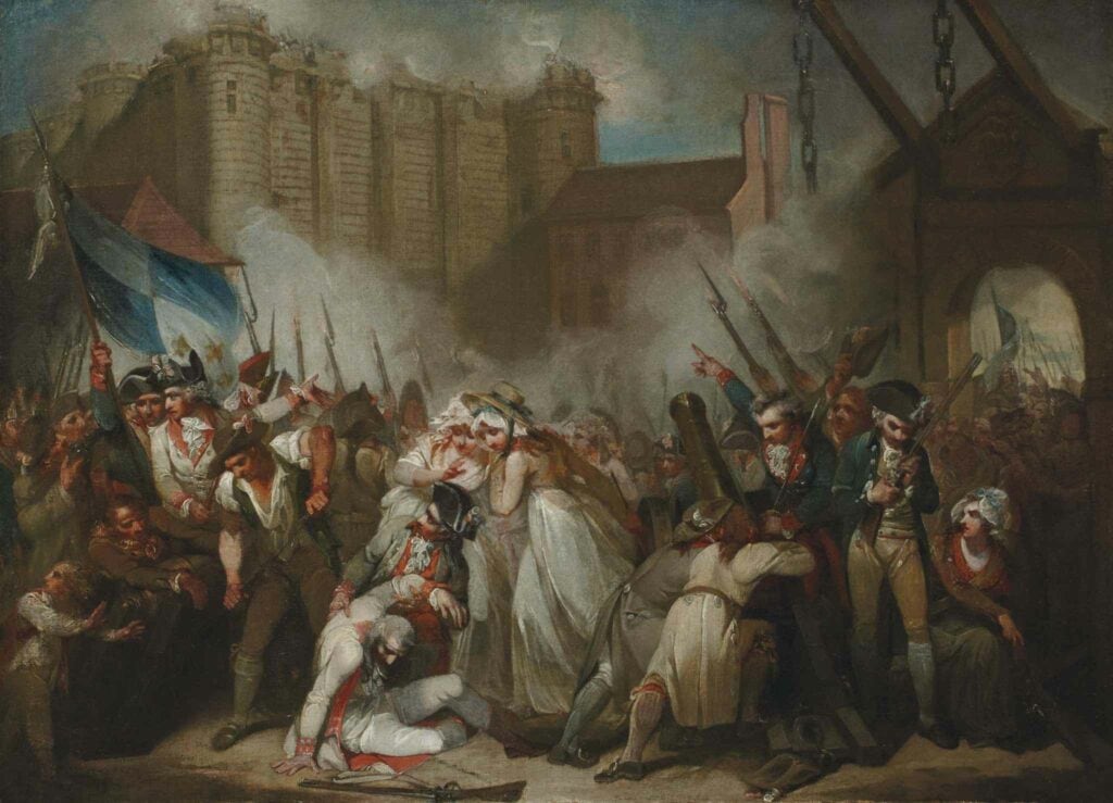Henry Singleton’s “The Storming of the Bastille” (1766-1839)