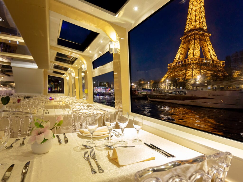 Watch the Bastille Day fireworks from a cruise on the Seine river, Paris