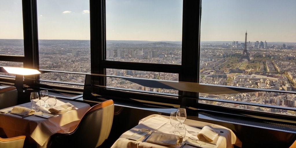 Ciel de Paris, Montparnasse restaurant with a view on the Eiffel Tower
