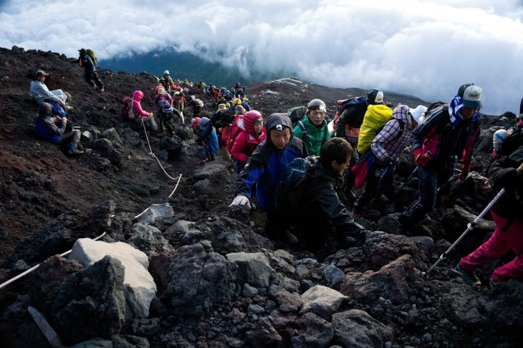 Climbing the Mount Fuji in Japan - Best Season To Visit Japan