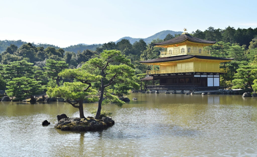 Kinkaku-Ji, The Golden Pavilion, one of the best places in Kyoto, Japan