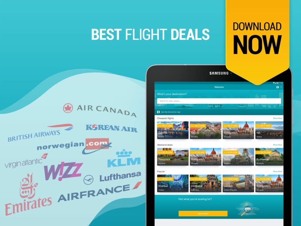 Kiwi.com - Flights Booking Travel Apps