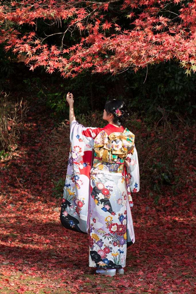 Autumn leaves in Kyoto, Japan - Best Season To Visit Japan
