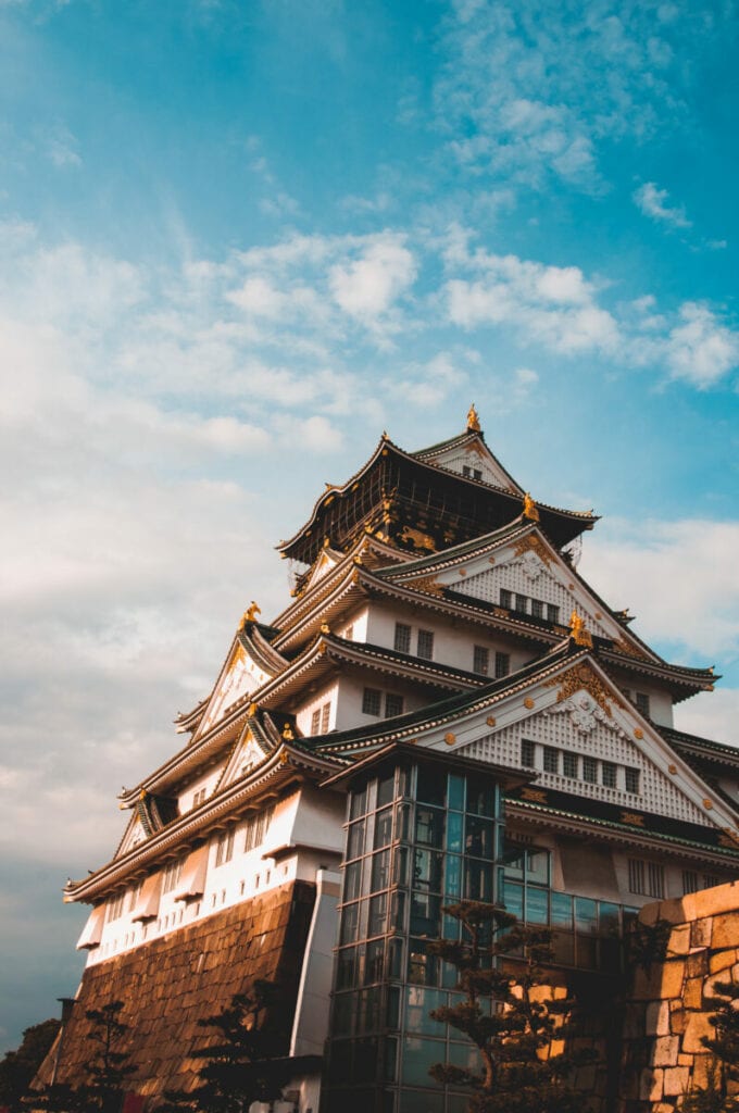 Osaka castle, Japan