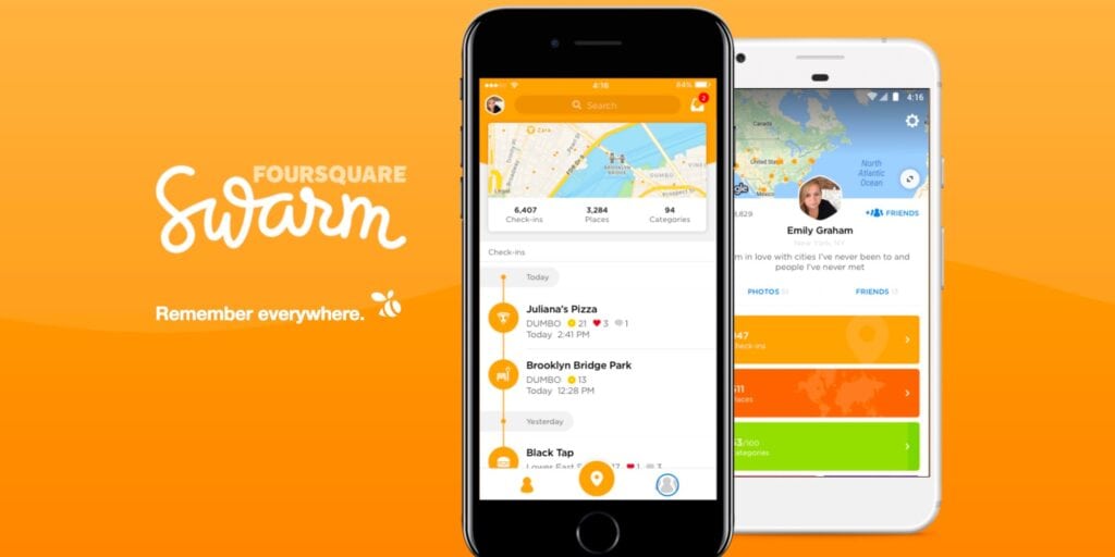 Swarm - Maps and Locations Travel Apps