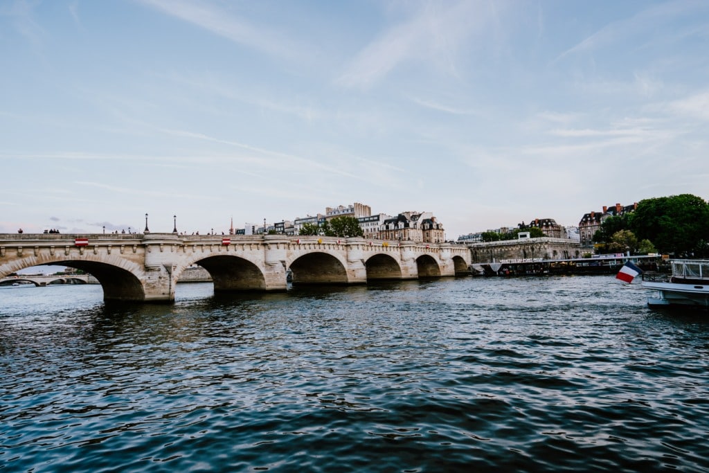 The Pont Neuf bridge in Paris