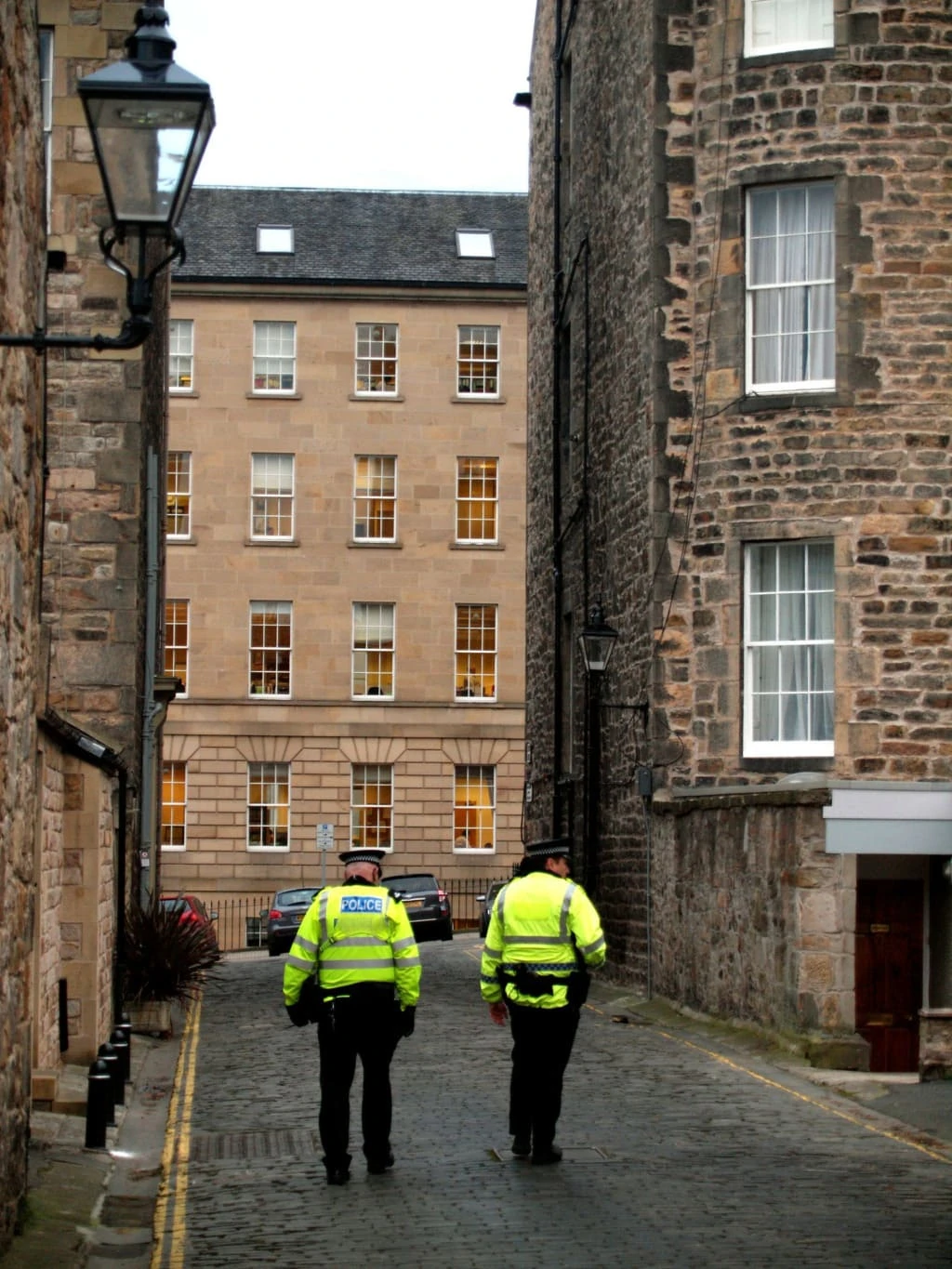 Police in Edinburgh