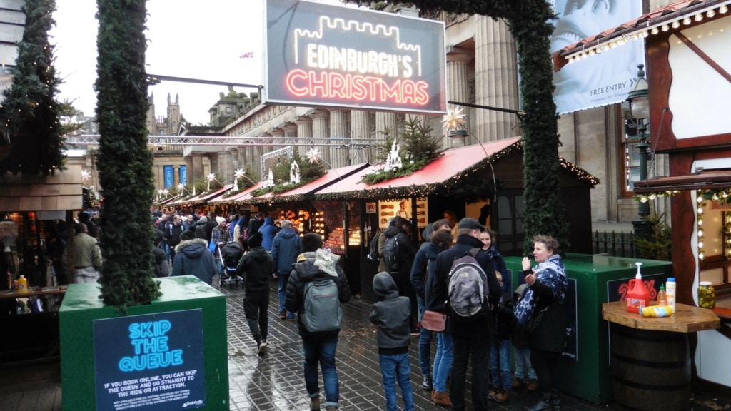 Edinburgh Christmas markets are a heaven for kids and families