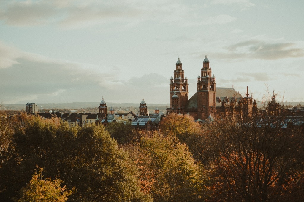Kelvingrove Park And Museum in Glasgow