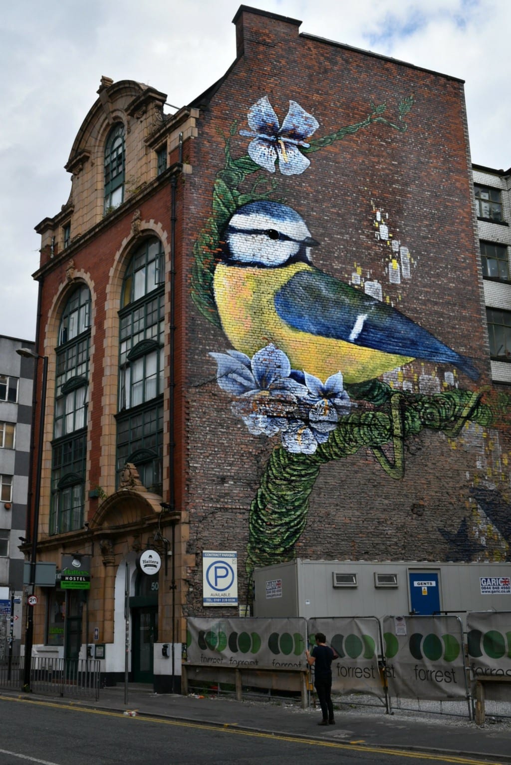 Hatters Hostel, Mural Manchester