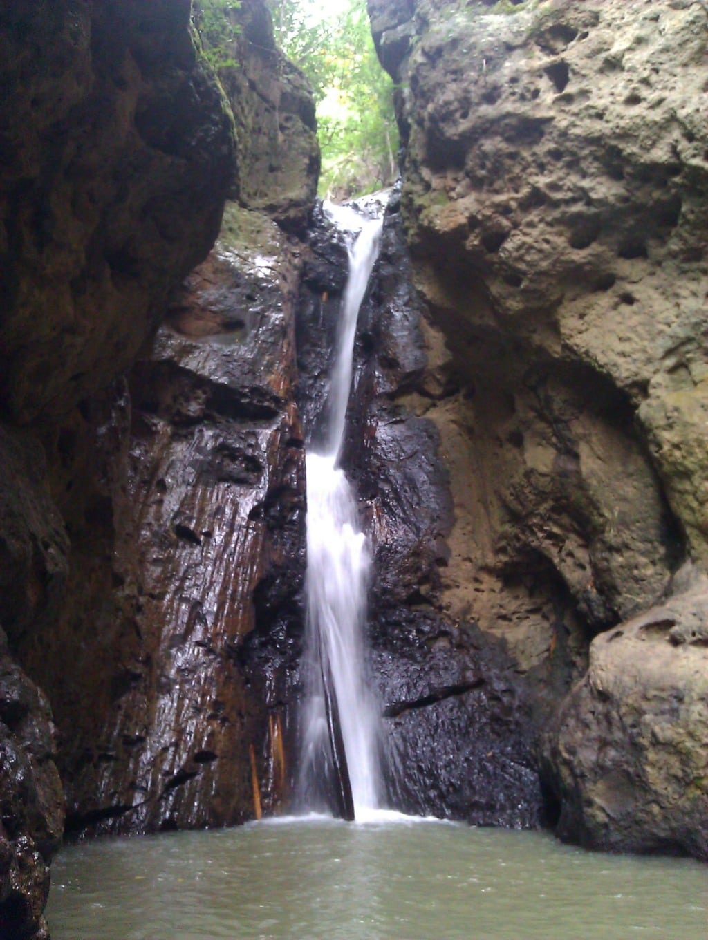 Pam Bok Waterfall in Thailand