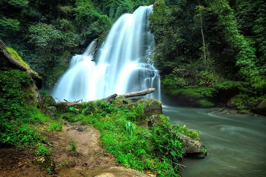 Pha Dok Siew Waterfall in Thailand