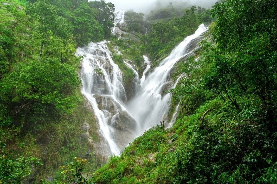 Pi Tu Gro waterfall in Thailand