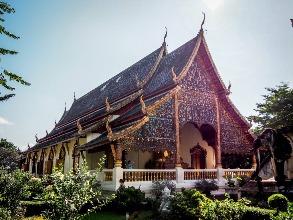Wat Chiang Man temple in Chiang Mai 