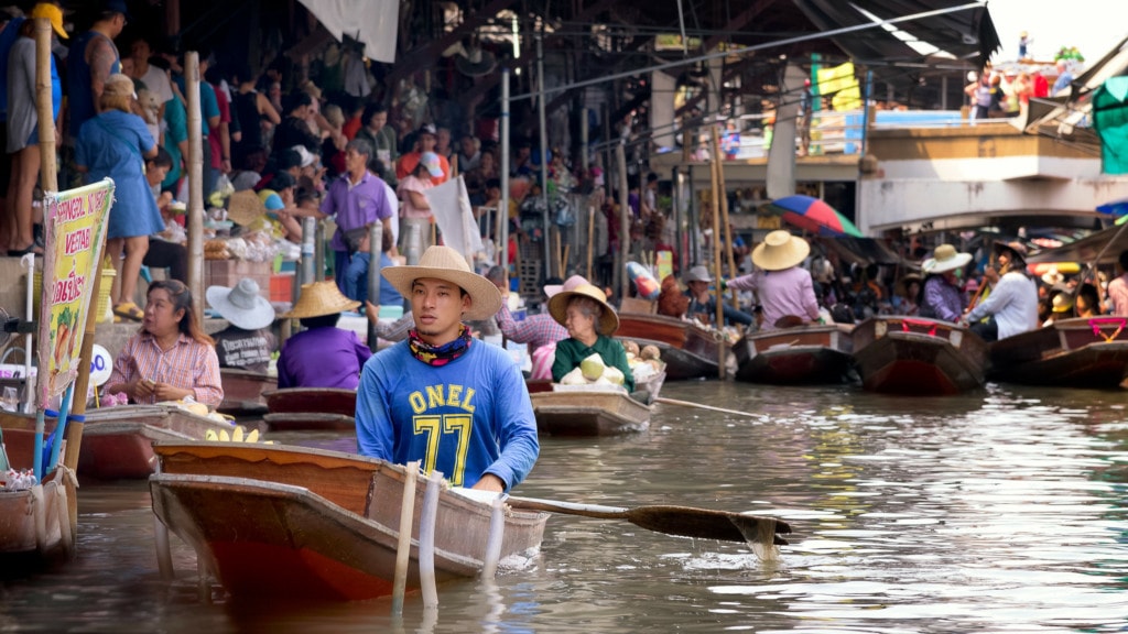 Damnoen Saduak Floating Market, Ratchaburi 