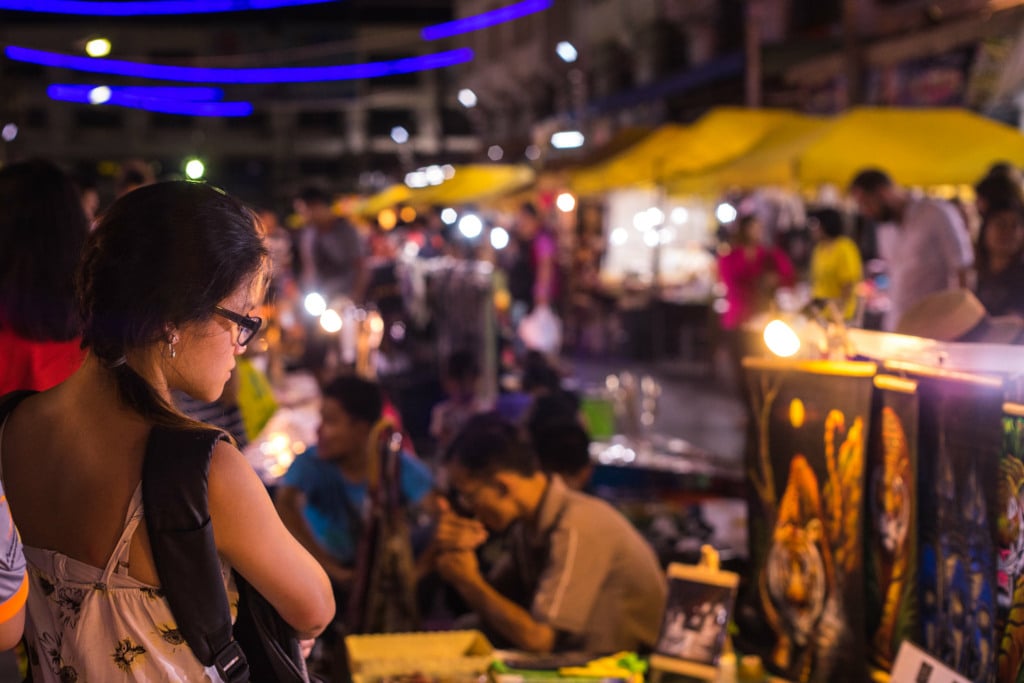 Woman at Krabi Town Night Market