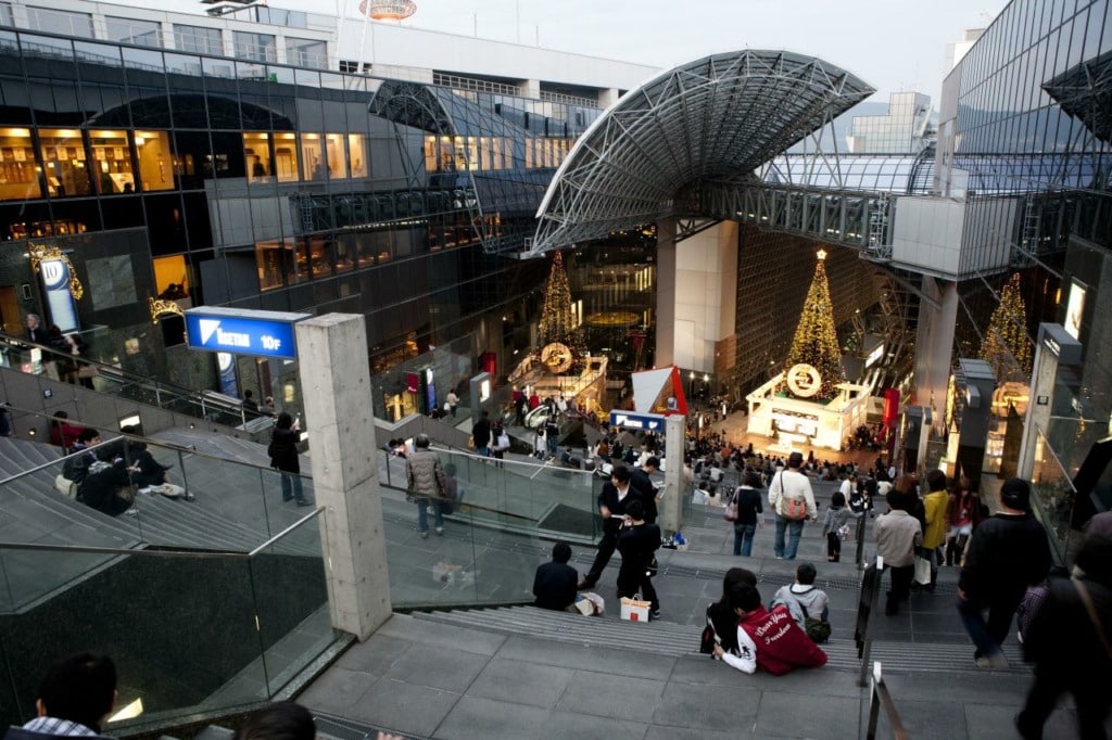 Mall area at Kyoto Station