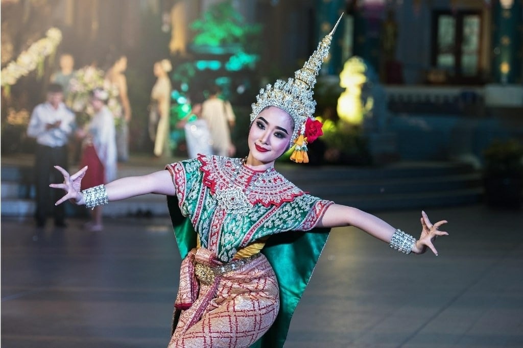 Thai dancer in theater