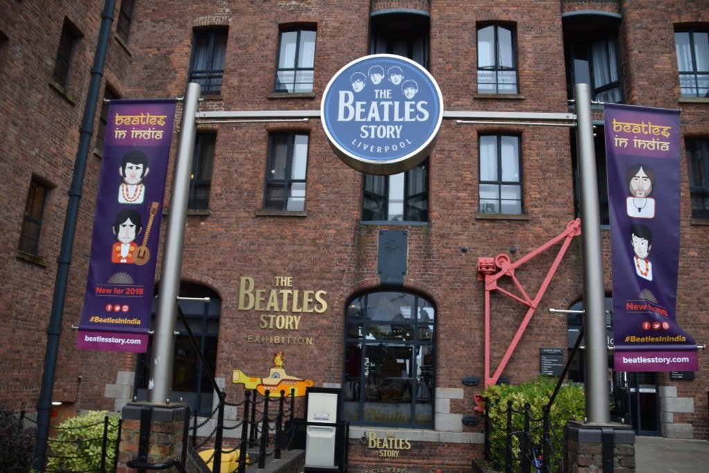 Beatles Story museum in Liverpool, England