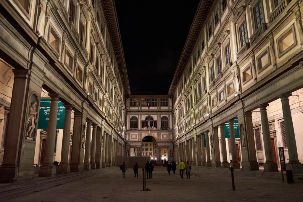 Galleria Degli Uffizi in Florence, Italy