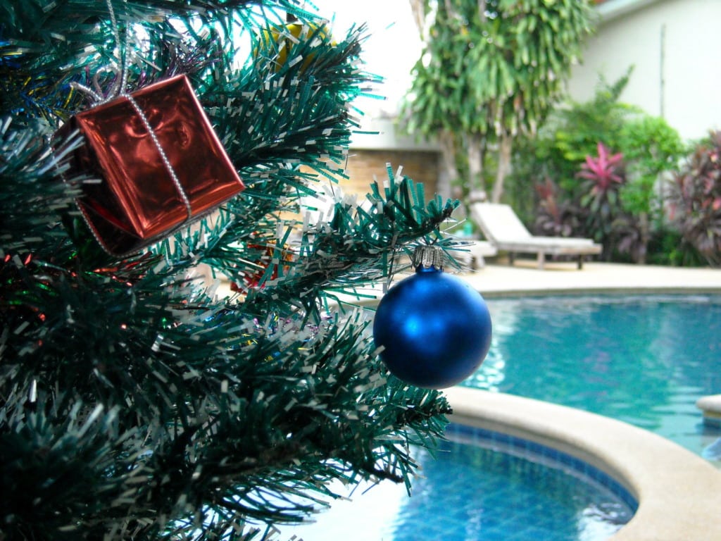 Christmas by the Pool in Koh Samui
