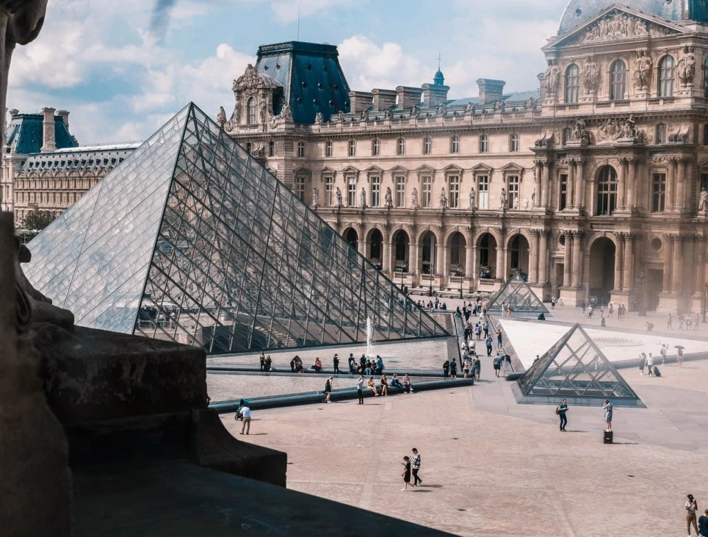 Louvre museum in Paris, France