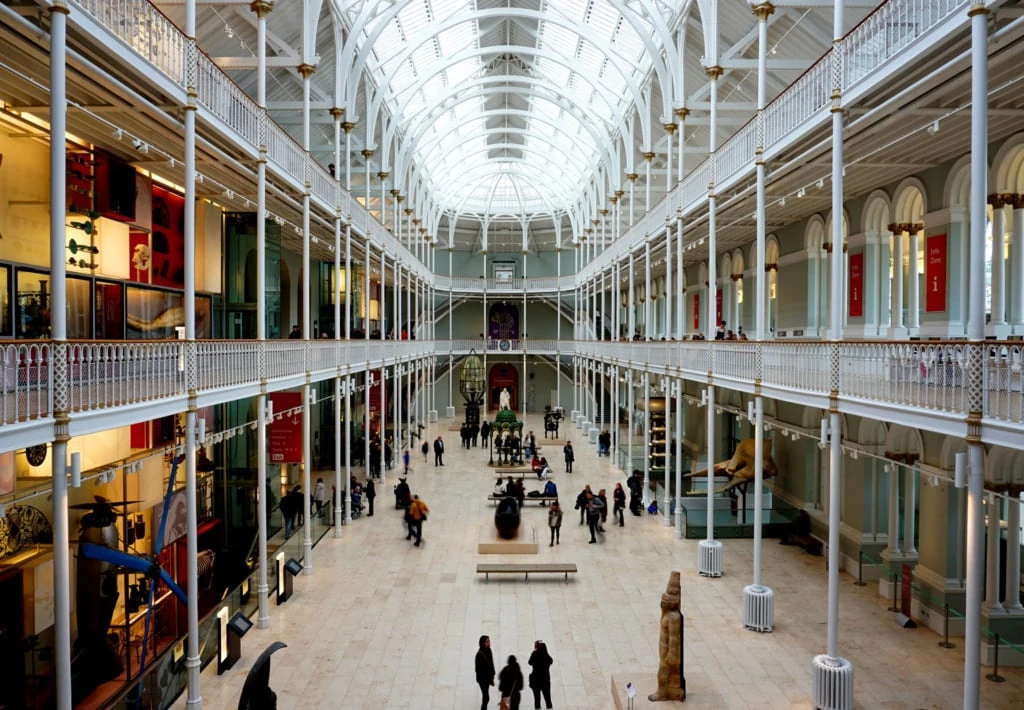 National Museum of Scotland in Edinburgh, Scotland