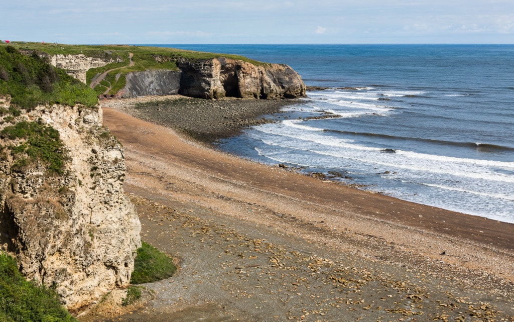 Seaham Beach on the North of England