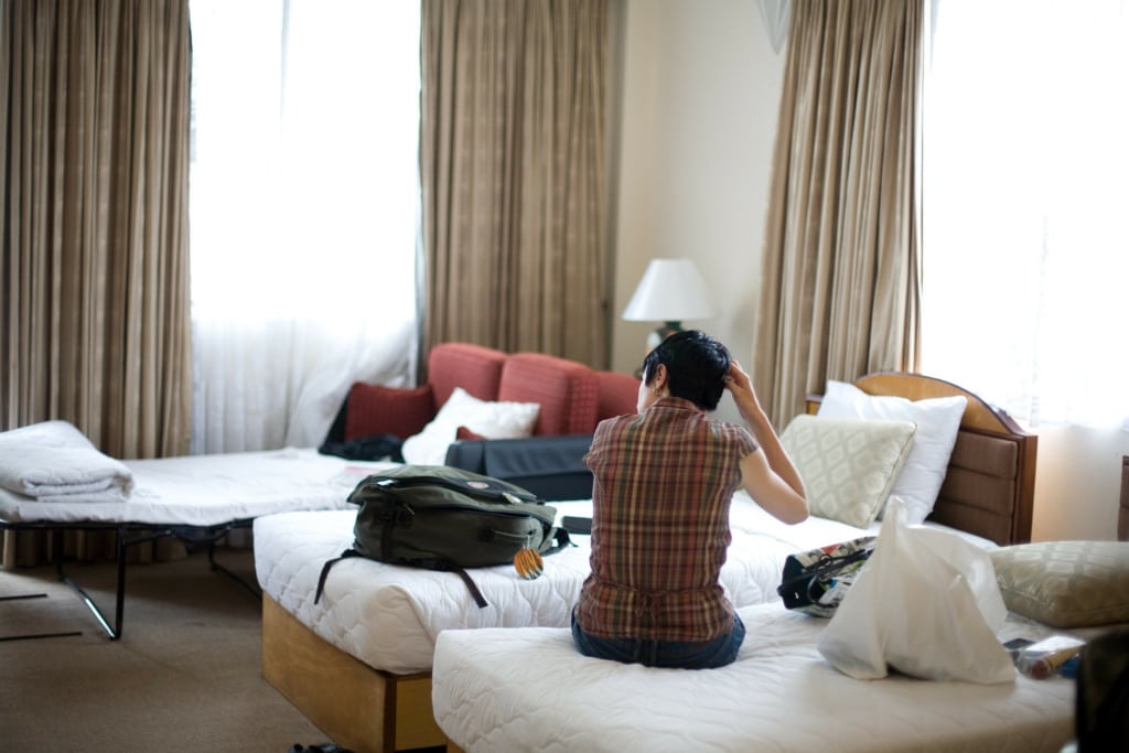 Woman in Hotel Room, Ho Chi Minh City