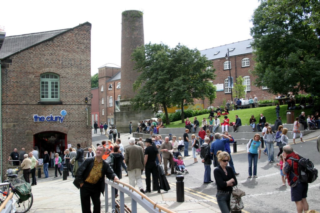 Village Green during the Ouseburn Festival