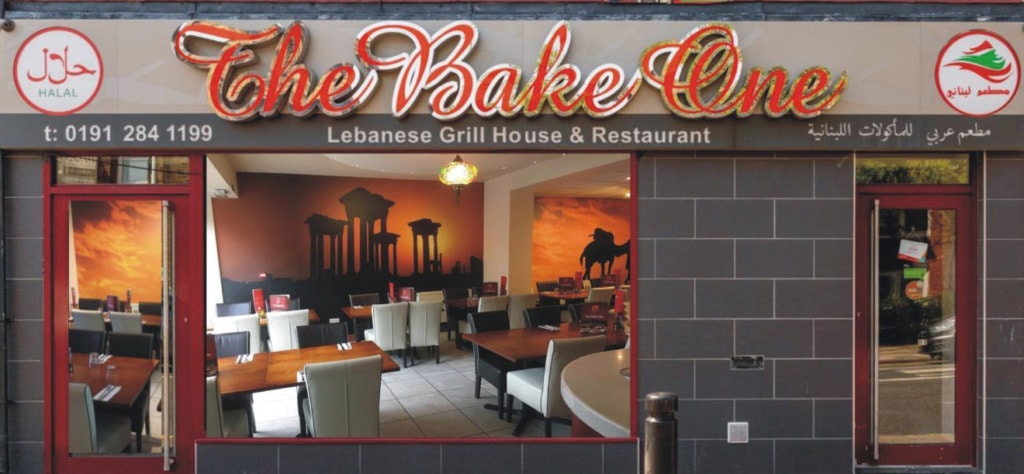 The Bake One restaurant in Newcastle upon Tyne