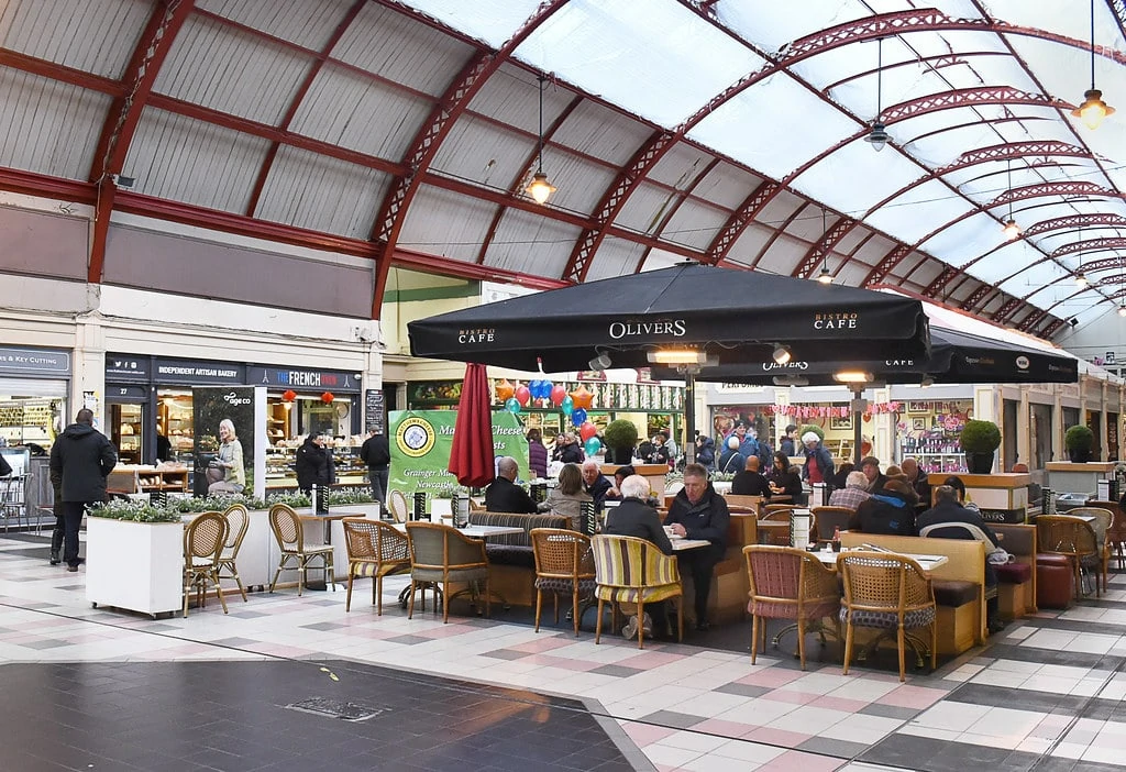 Cafe in Grainger Market, Newcastle