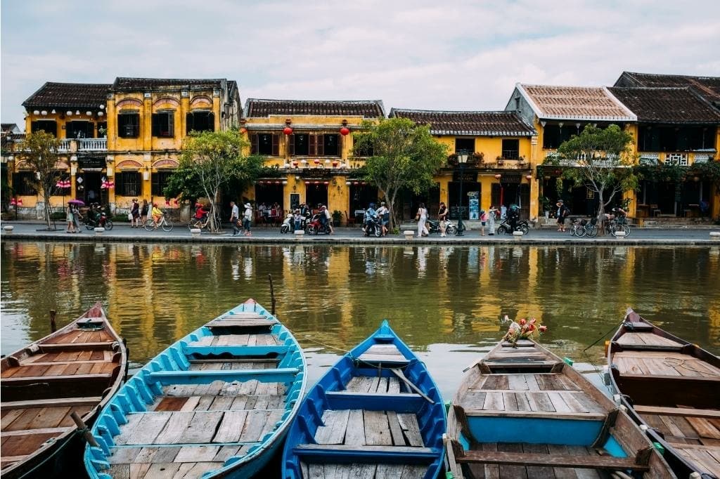 Hoi An town in Vietnam