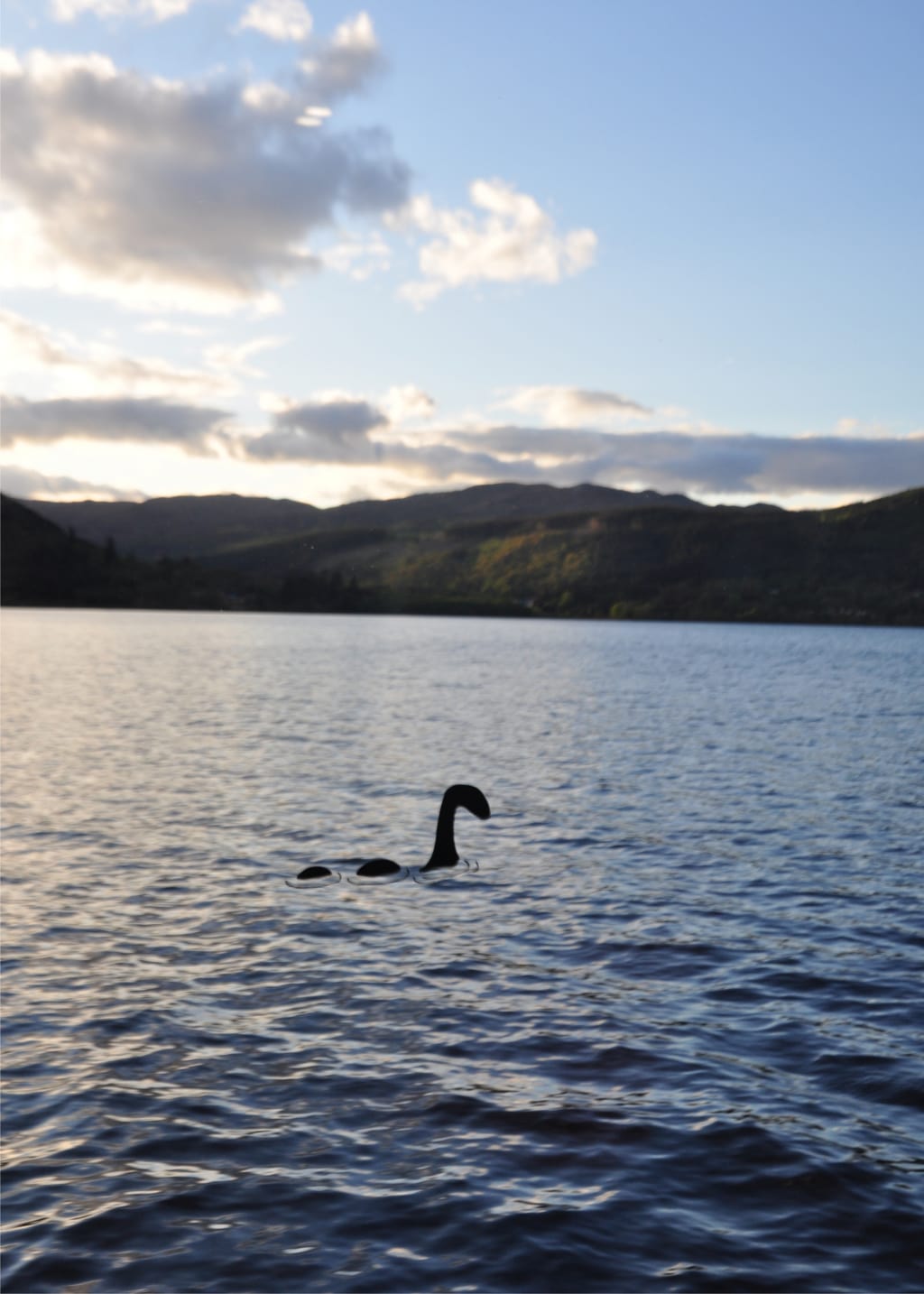Nessie Monster in Loch Ness