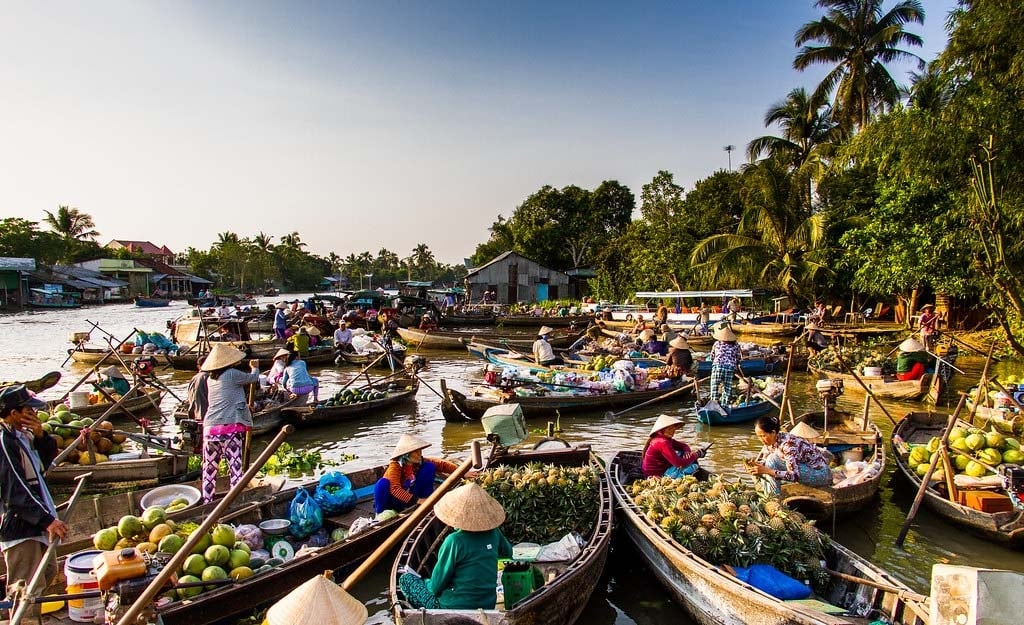 Can Tho Floating Markets