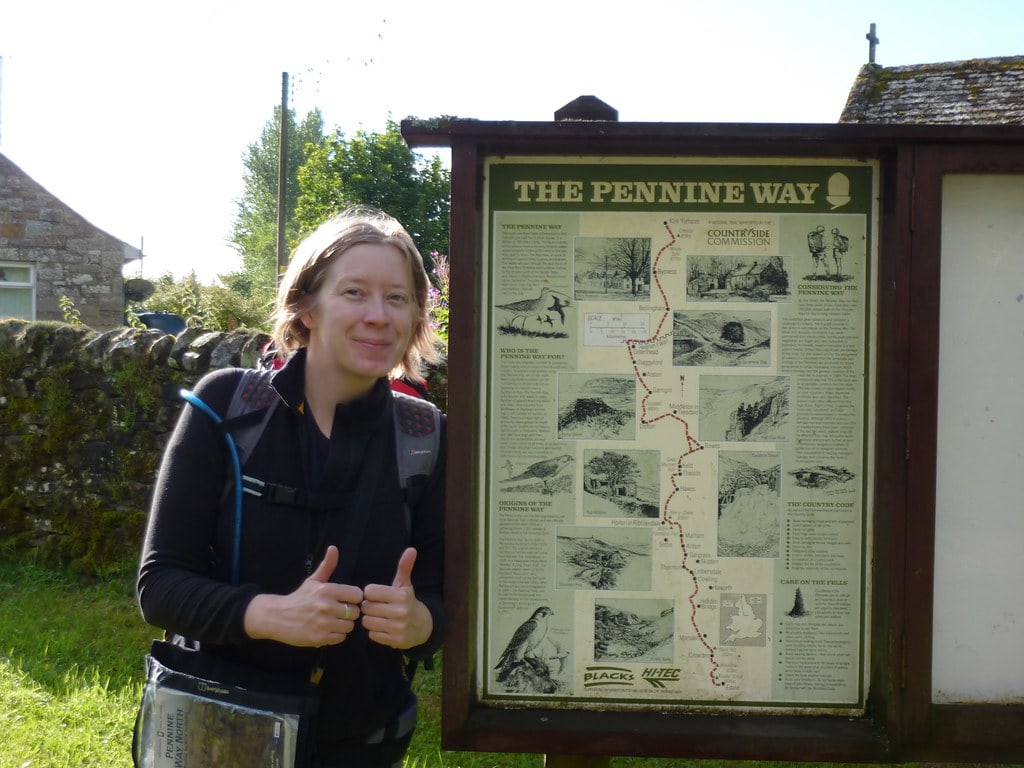 About to finish the Pennine Way