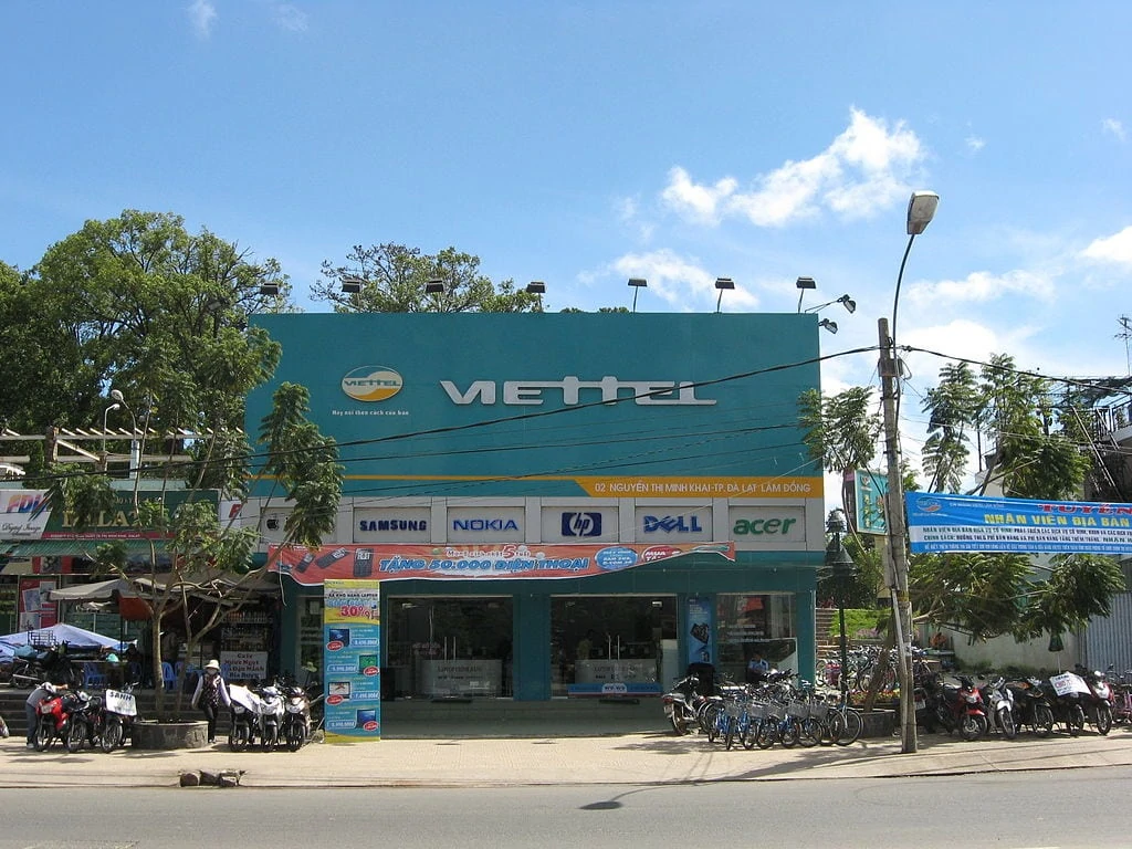 Viettel Shop in Vietnam