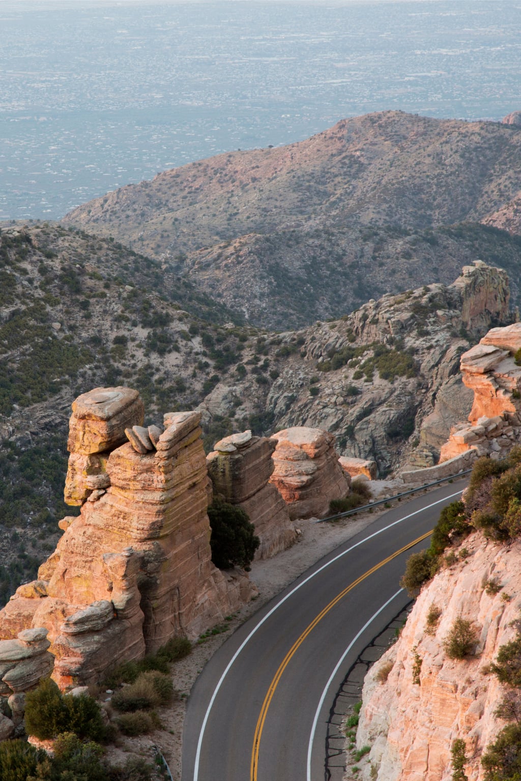 Drive up Catalina Highway on Mount Lemmon, Arizona