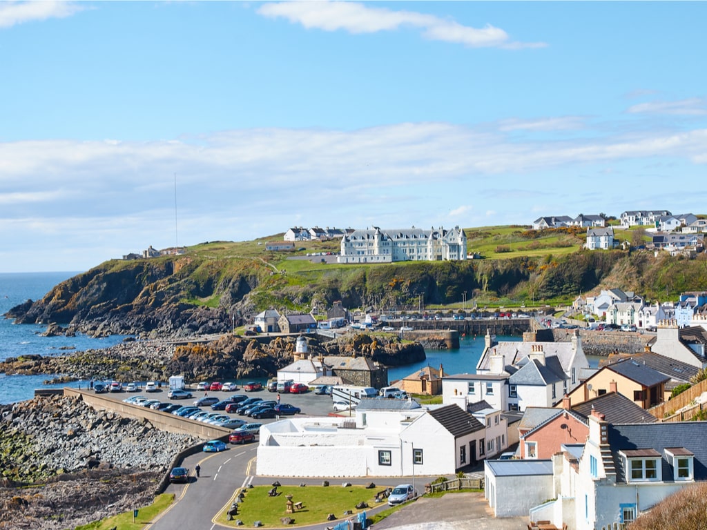 Portpatrick village in Dumfries and Galloway
