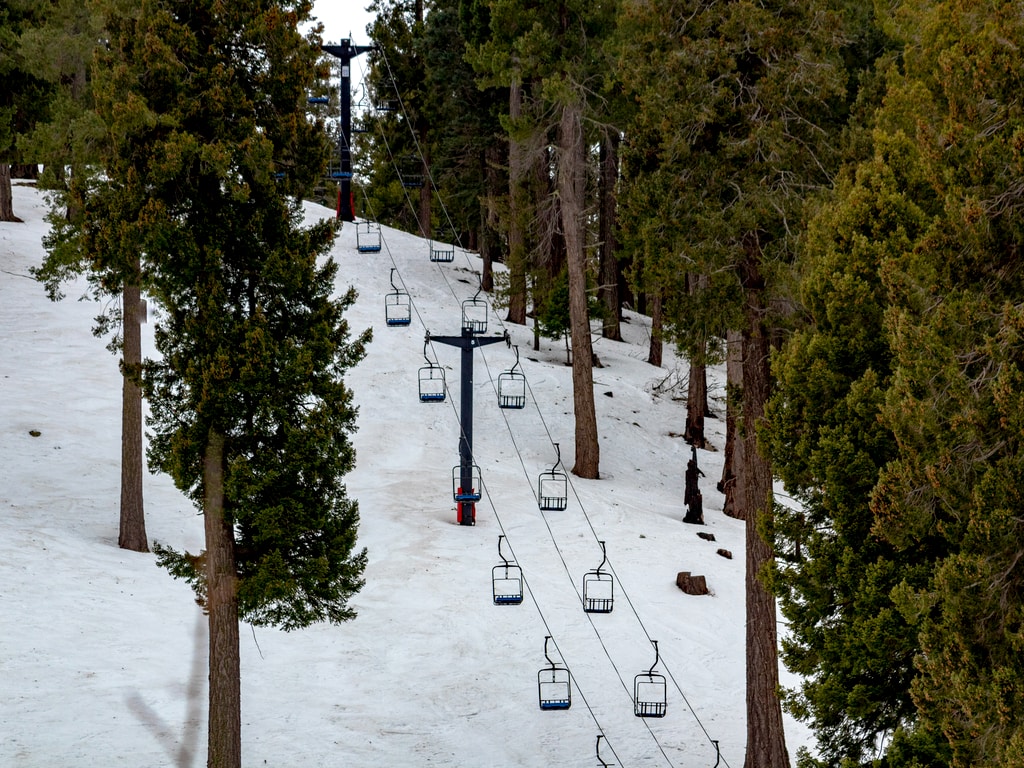 Chair Lifts at Mount Lemmon Ski Valley in Arizona
