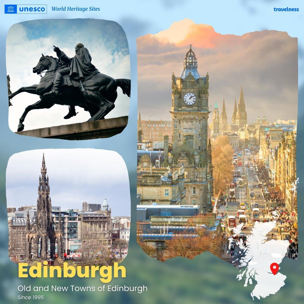 Edinburgh Unesco World Heritage Sites in Scotland