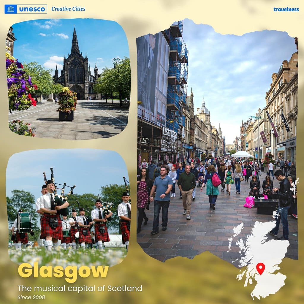 Glasgow Unesco Creative Cities in Scotland